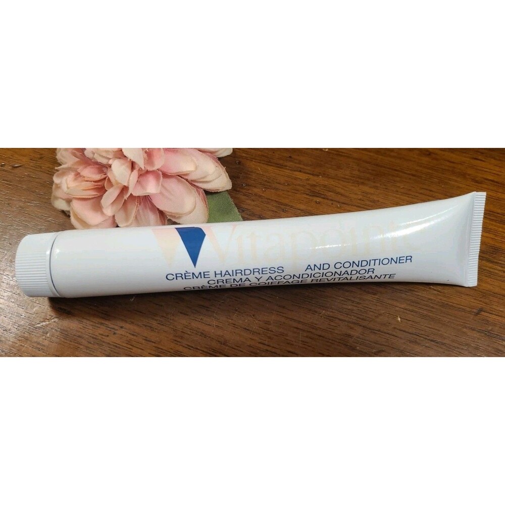 1 TUBE Vitapointe Crème Hairdress Conditioner Gloss & Strengthens Hair 1.75 oz
